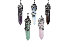 Load image into Gallery viewer, Crystal Pendant Gemstone Necklace