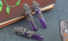Load image into Gallery viewer, Crystal Pendant Gemstone Necklace