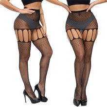 Load image into Gallery viewer, 2 Pairs High Waist Tights Fishnet Stockings