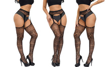 Load image into Gallery viewer, 2 Pairs High Waist Tights Fishnet Stockings