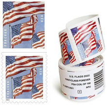 Load image into Gallery viewer, Forever Postage Stamps 100 Freedom Self-Stick 2022
