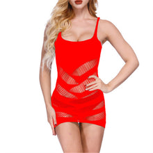 Load image into Gallery viewer, Sexy Lingerie Fishnet Dress