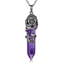 Load image into Gallery viewer, Crystal Pendant Gemstone Necklace