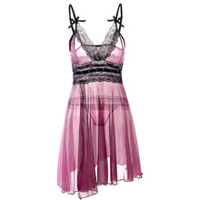 Load image into Gallery viewer, Sexy Sequined Lace Lingerie Sleepwear