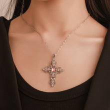 Load image into Gallery viewer, Bohemia Cross Hollow Necklace