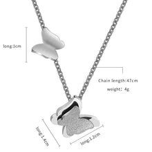 Load image into Gallery viewer, Butterfly Pendant Necklace