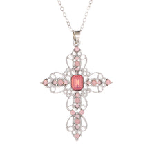 Load image into Gallery viewer, Bohemia Cross Hollow Necklace