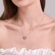 Load image into Gallery viewer, Double Love Heart Shape Pendant Necklace
