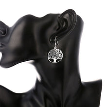 Load image into Gallery viewer, Tree of Life Necklace Earring