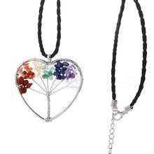 Load image into Gallery viewer, Tree of Life Heart Necklace
