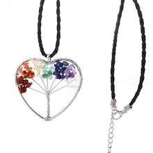 Load image into Gallery viewer, Tree of Life Heart Necklace