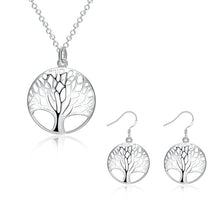 Load image into Gallery viewer, Tree of Life Necklace Earring