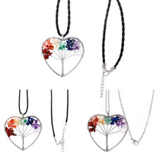 Load image into Gallery viewer, Tree of Life Heart Necklace