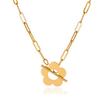 Load image into Gallery viewer, Five-Petal Flower Ot Buckle Necklaces