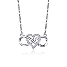 Load image into Gallery viewer, Infinite Love Heart Eternity Pendant