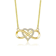 Load image into Gallery viewer, Infinite Love Heart Eternity Pendant