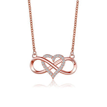 Load image into Gallery viewer, Infinite Love Heart Eternity Pendant