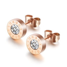 Load image into Gallery viewer, Cubic Zirconia Stud Earrings
