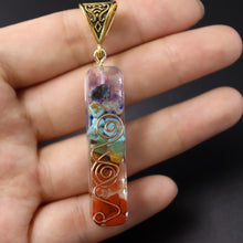 Load image into Gallery viewer, Orgone Chakra Healing Pendant Necklace
