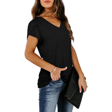 Load image into Gallery viewer, V-neck Pleat Sleeve Tunic
