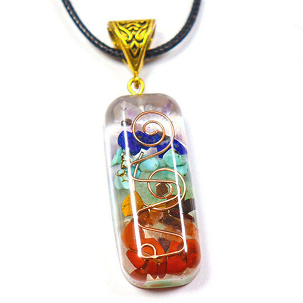 Orgone Chakra Healing Pendant Necklace