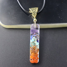 Load image into Gallery viewer, Orgone Chakra Healing Pendant Necklace
