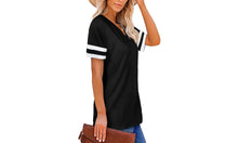Load image into Gallery viewer, V Neck Colorblock Tunic
