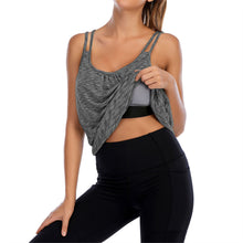 Load image into Gallery viewer, Workout Tank Tops with Built in Shelf Bra
