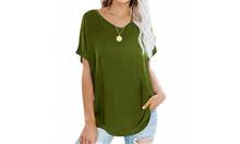 Load image into Gallery viewer, V Neck Tunic Shirts
