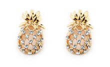 Load image into Gallery viewer, Crystal Fruit Pineapple Stud
