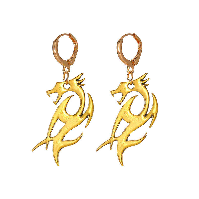 Dragon Totem Drop Earrings