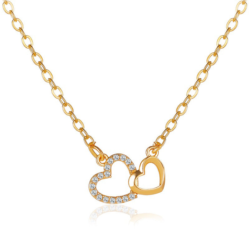Heart Together Pendant Necklace