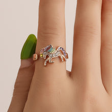 Load image into Gallery viewer, Unicorn Ring Adjustable Ring
