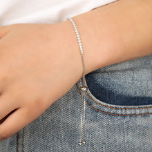 Load image into Gallery viewer, Cubic Zirconia Adjustable Chain Bracelet
